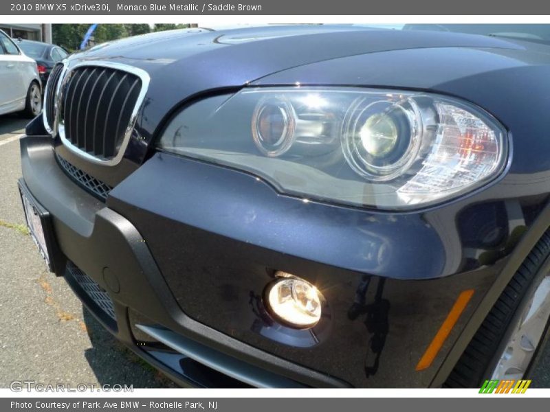 Monaco Blue Metallic / Saddle Brown 2010 BMW X5 xDrive30i
