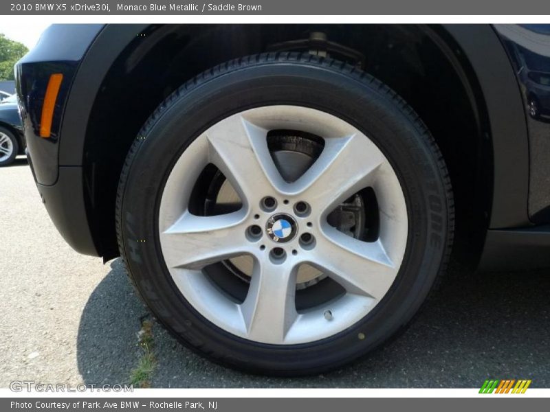 Monaco Blue Metallic / Saddle Brown 2010 BMW X5 xDrive30i