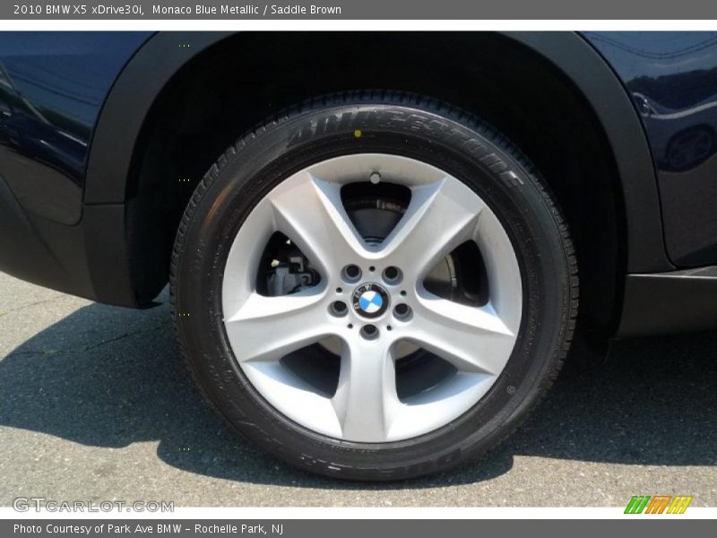 Monaco Blue Metallic / Saddle Brown 2010 BMW X5 xDrive30i