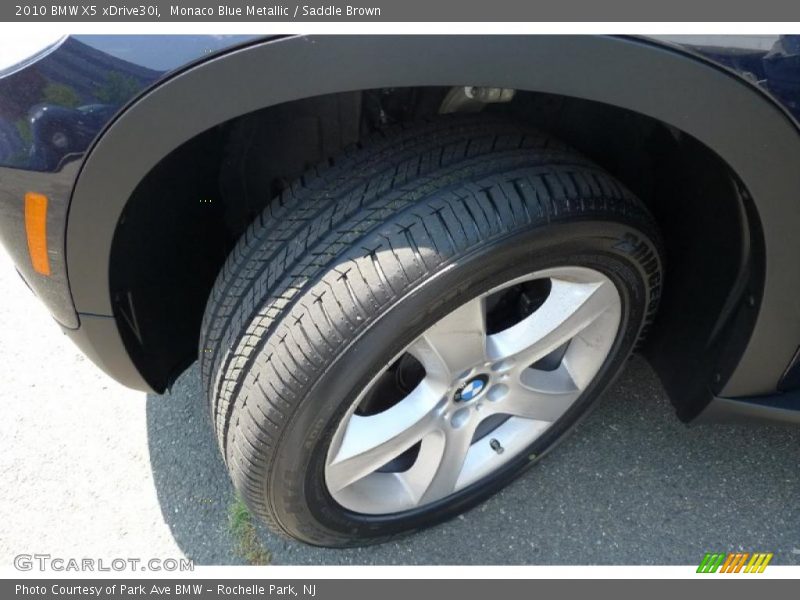 Monaco Blue Metallic / Saddle Brown 2010 BMW X5 xDrive30i