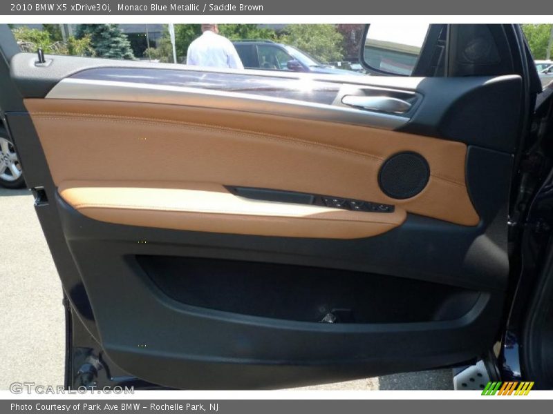 Monaco Blue Metallic / Saddle Brown 2010 BMW X5 xDrive30i