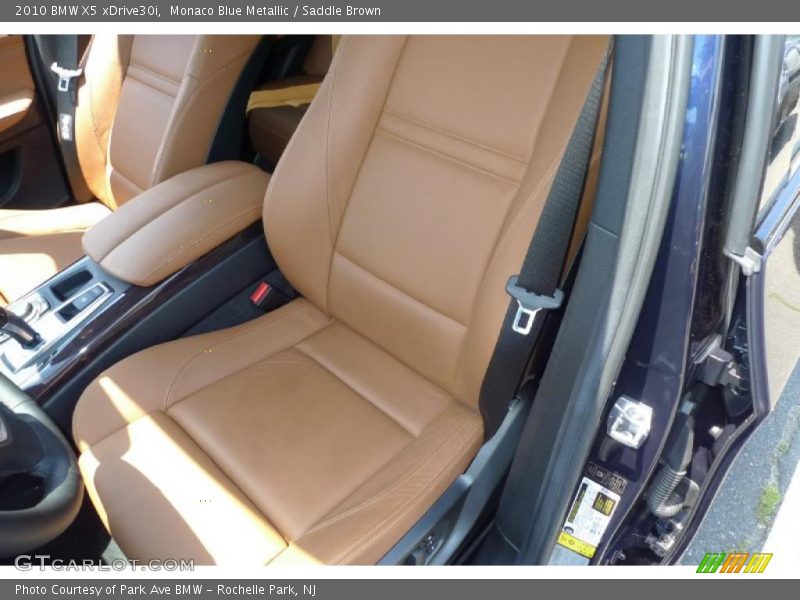 Monaco Blue Metallic / Saddle Brown 2010 BMW X5 xDrive30i