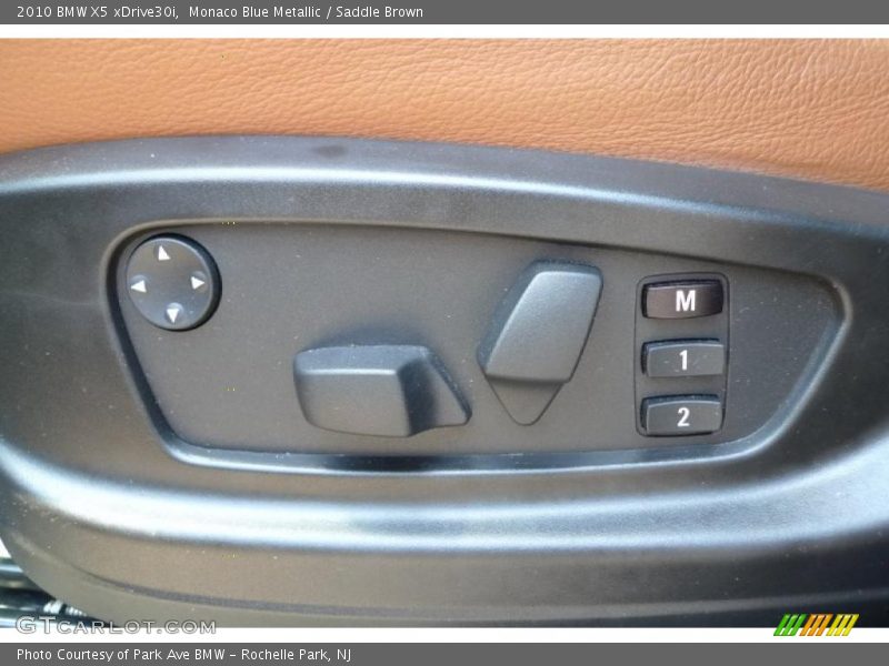 Monaco Blue Metallic / Saddle Brown 2010 BMW X5 xDrive30i