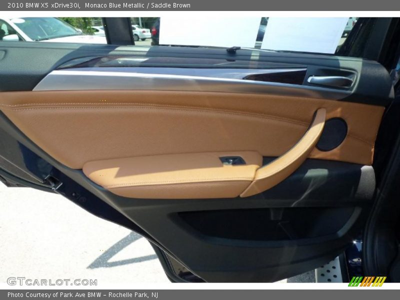 Monaco Blue Metallic / Saddle Brown 2010 BMW X5 xDrive30i
