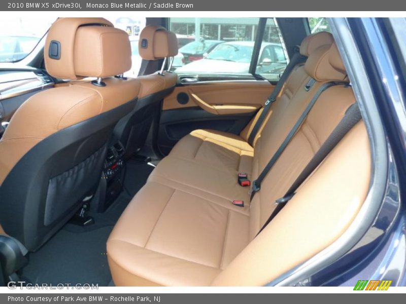 Monaco Blue Metallic / Saddle Brown 2010 BMW X5 xDrive30i