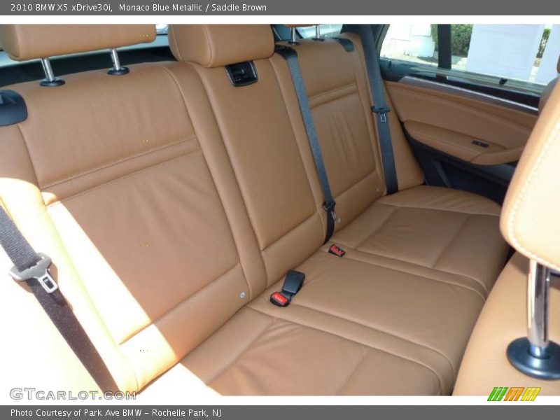 Monaco Blue Metallic / Saddle Brown 2010 BMW X5 xDrive30i