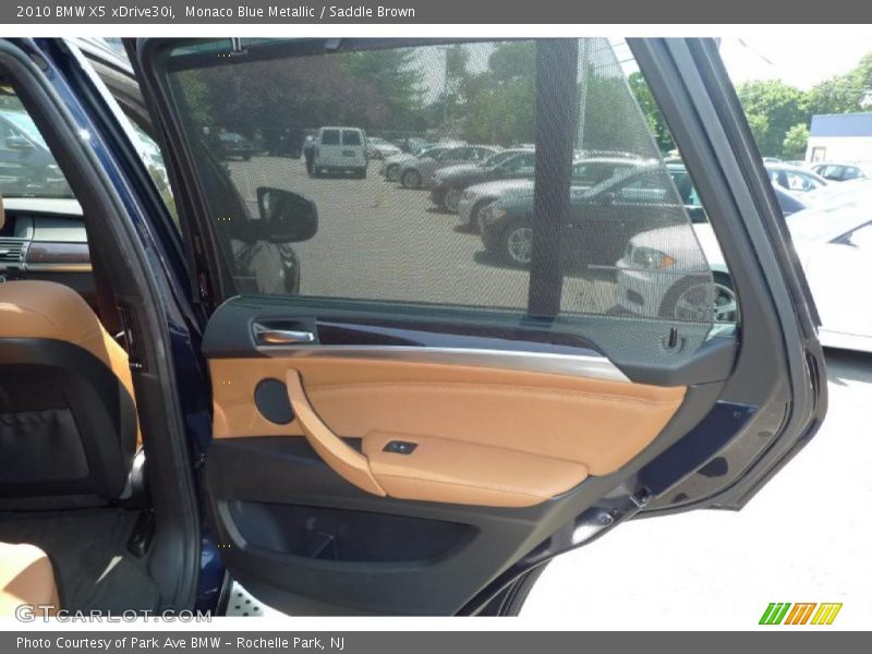 Monaco Blue Metallic / Saddle Brown 2010 BMW X5 xDrive30i