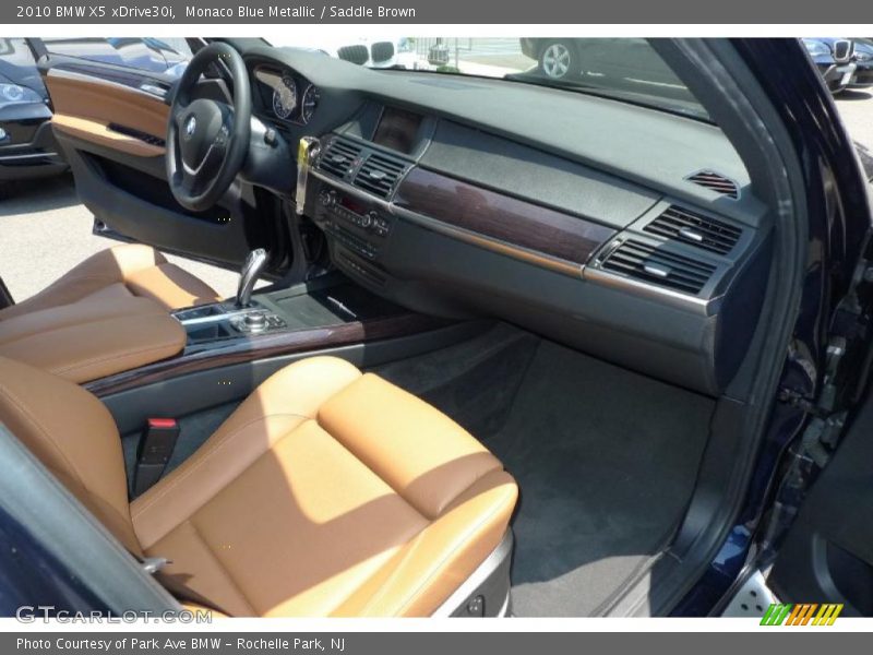 Monaco Blue Metallic / Saddle Brown 2010 BMW X5 xDrive30i