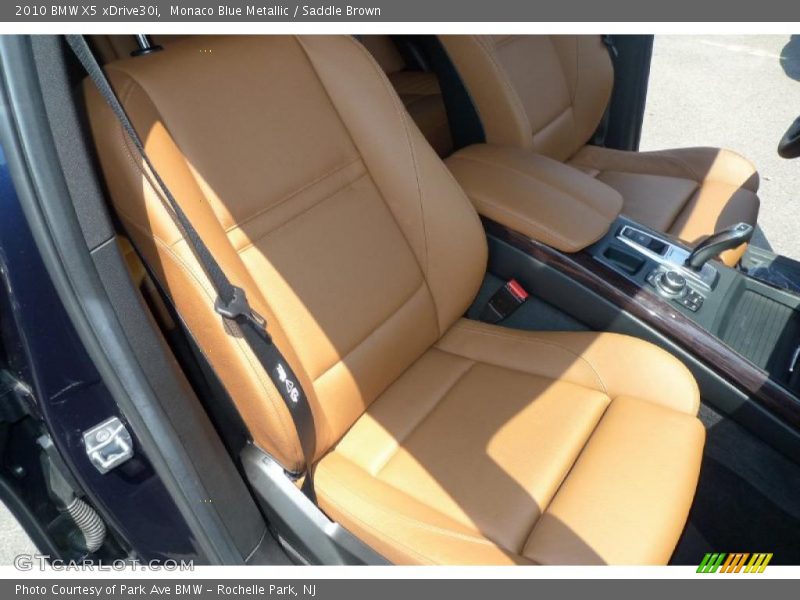 Monaco Blue Metallic / Saddle Brown 2010 BMW X5 xDrive30i