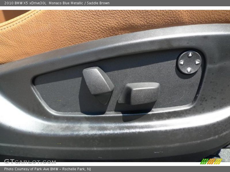 Monaco Blue Metallic / Saddle Brown 2010 BMW X5 xDrive30i