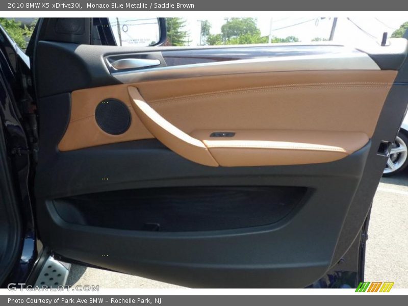 Monaco Blue Metallic / Saddle Brown 2010 BMW X5 xDrive30i