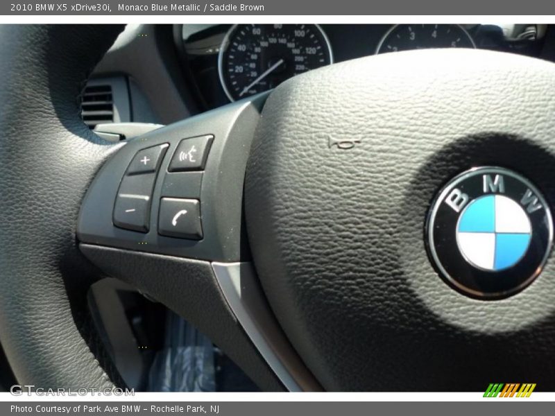 Monaco Blue Metallic / Saddle Brown 2010 BMW X5 xDrive30i
