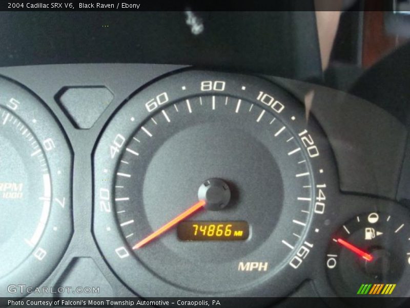 Black Raven / Ebony 2004 Cadillac SRX V6