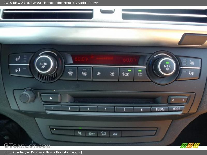 Monaco Blue Metallic / Saddle Brown 2010 BMW X5 xDrive30i