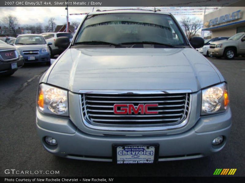 Silver Mist Metallic / Ebony 2007 GMC Envoy SLT 4x4