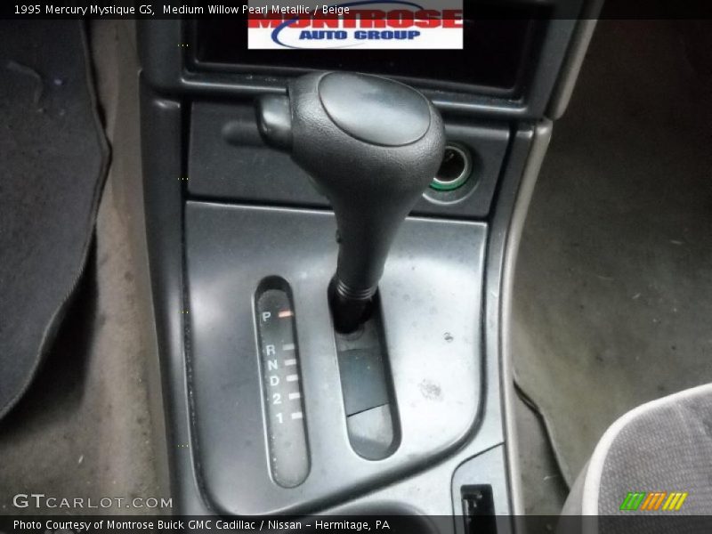 Medium Willow Pearl Metallic / Beige 1995 Mercury Mystique GS