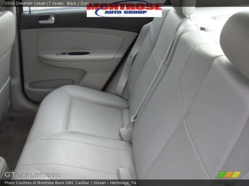 Black / Gray 2009 Chevrolet Cobalt LT Sedan