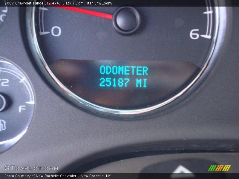 Black / Light Titanium/Ebony 2007 Chevrolet Tahoe LTZ 4x4