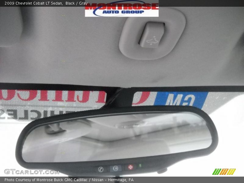 Black / Gray 2009 Chevrolet Cobalt LT Sedan