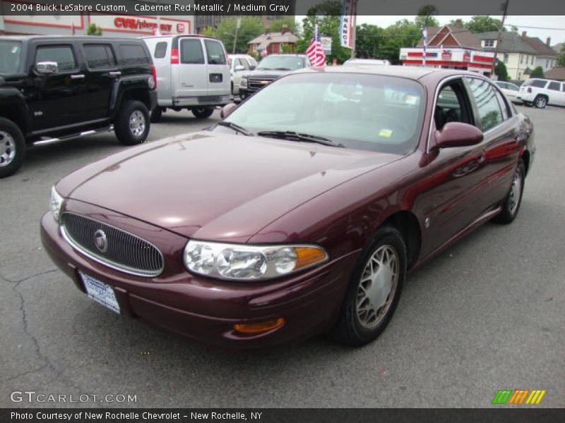 Cabernet Red Metallic / Medium Gray 2004 Buick LeSabre Custom