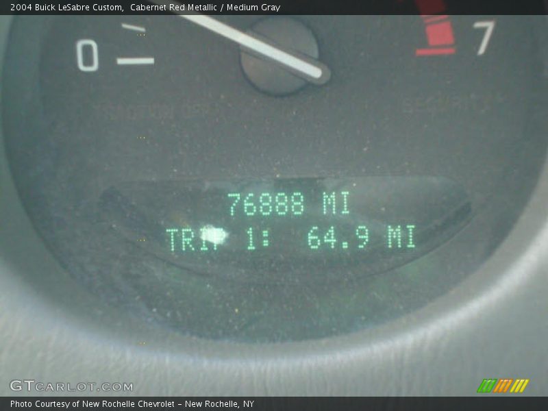Cabernet Red Metallic / Medium Gray 2004 Buick LeSabre Custom