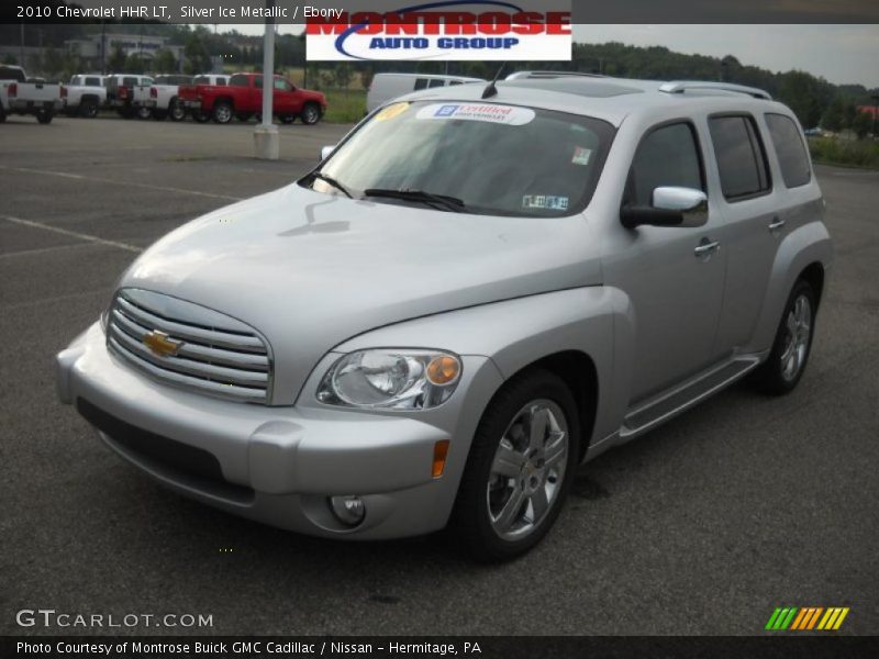 Silver Ice Metallic / Ebony 2010 Chevrolet HHR LT