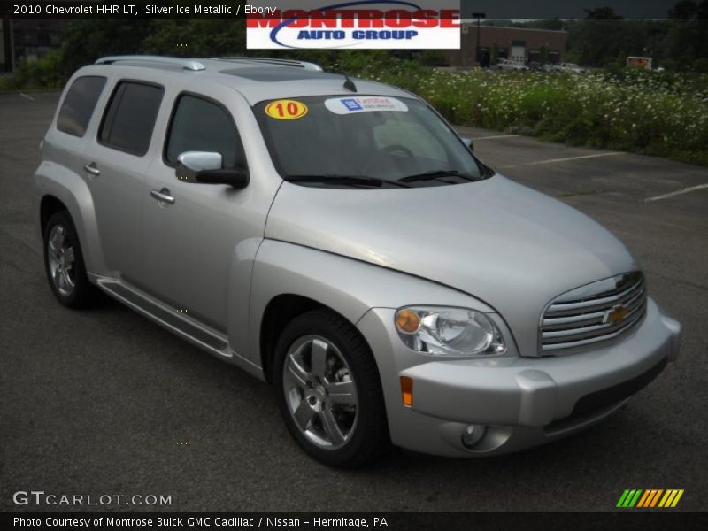 Silver Ice Metallic / Ebony 2010 Chevrolet HHR LT