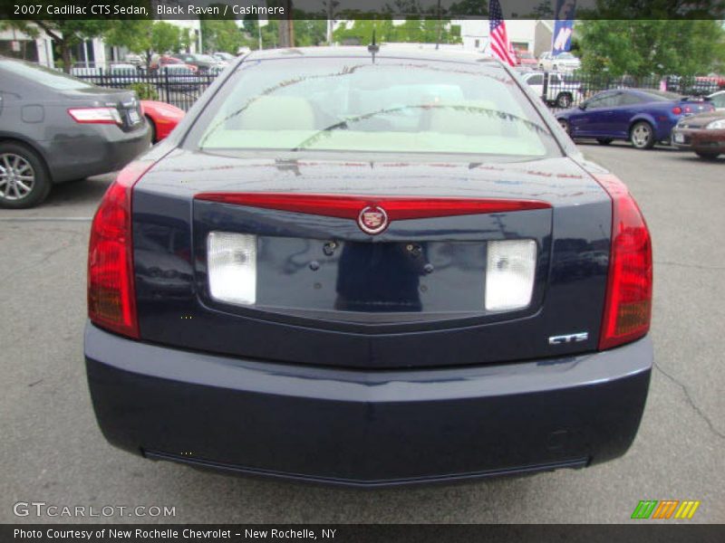 Black Raven / Cashmere 2007 Cadillac CTS Sedan