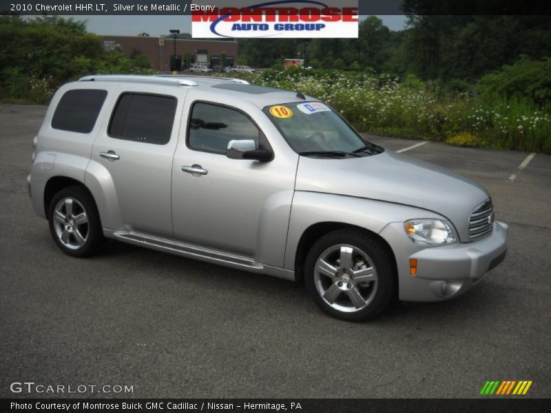 Silver Ice Metallic / Ebony 2010 Chevrolet HHR LT