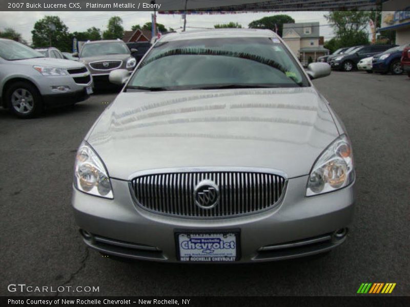 Platinum Metallic / Ebony 2007 Buick Lucerne CXS