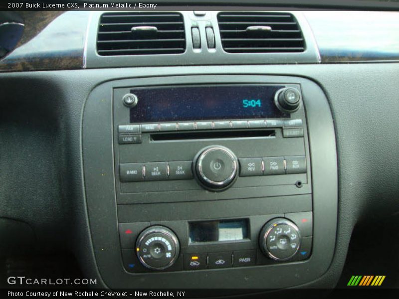 Platinum Metallic / Ebony 2007 Buick Lucerne CXS