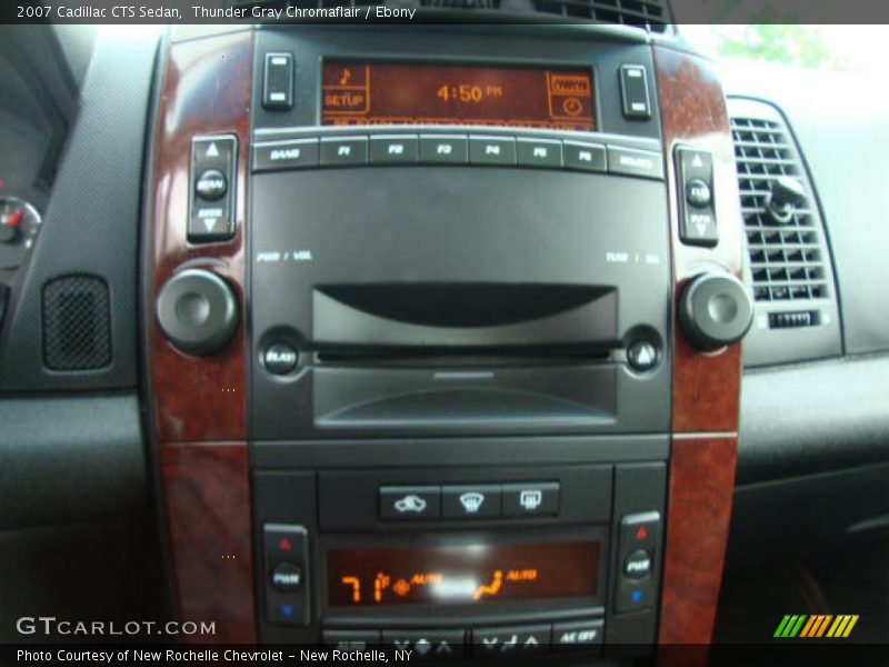 Thunder Gray Chromaflair / Ebony 2007 Cadillac CTS Sedan