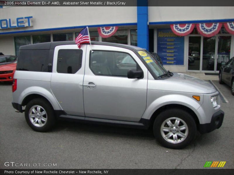 Alabaster Silver Metallic / Black/Gray 2006 Honda Element EX-P AWD
