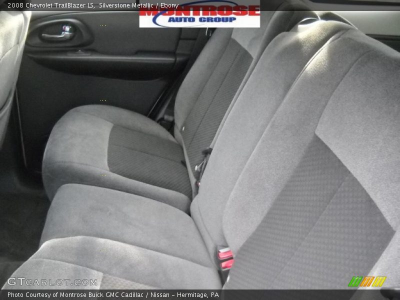 Silverstone Metallic / Ebony 2008 Chevrolet TrailBlazer LS