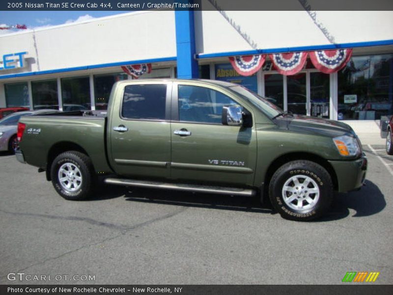 Canteen / Graphite/Titanium 2005 Nissan Titan SE Crew Cab 4x4