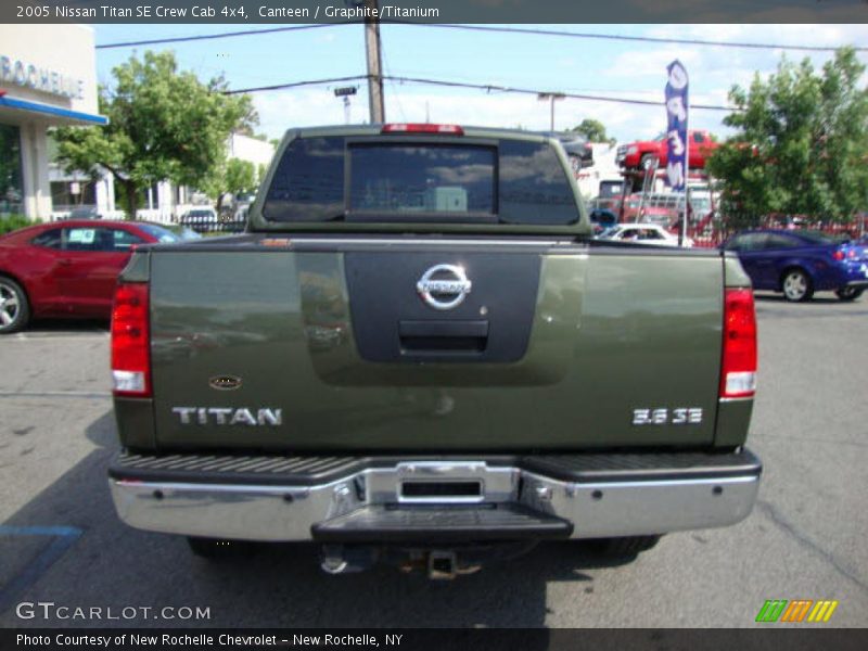 Canteen / Graphite/Titanium 2005 Nissan Titan SE Crew Cab 4x4