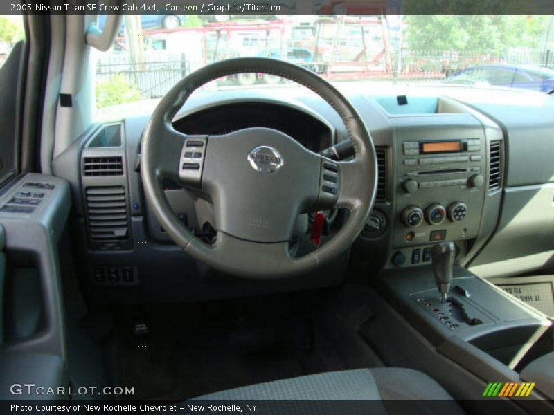 Canteen / Graphite/Titanium 2005 Nissan Titan SE Crew Cab 4x4