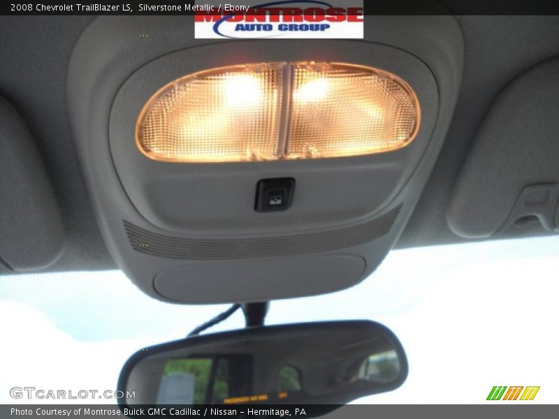 Silverstone Metallic / Ebony 2008 Chevrolet TrailBlazer LS