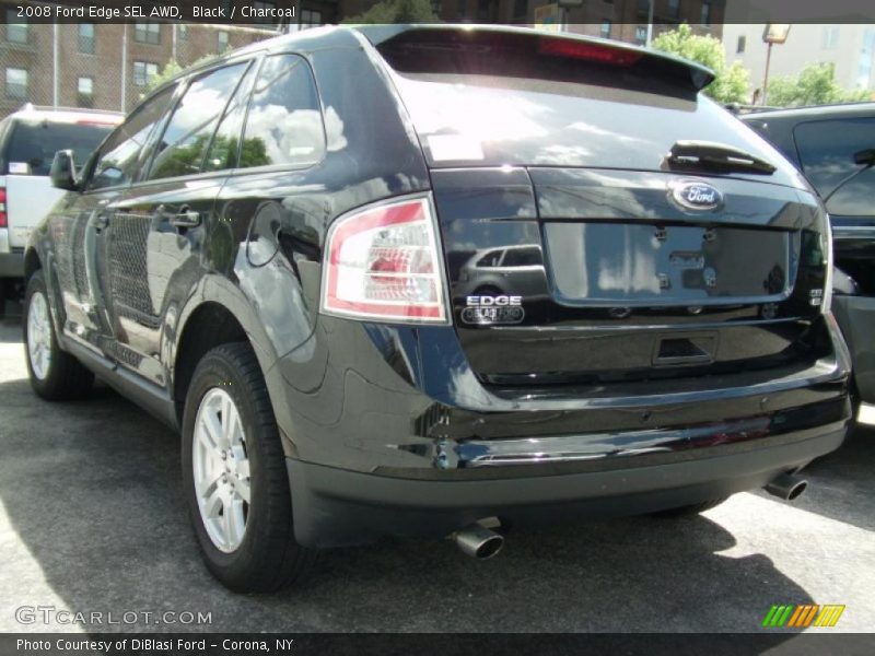 Black / Charcoal 2008 Ford Edge SEL AWD