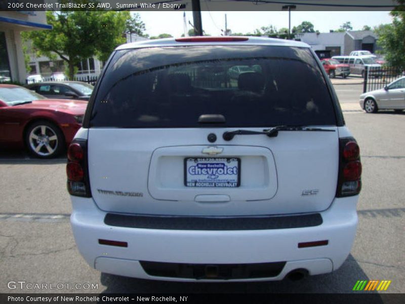 Summit White / Ebony 2006 Chevrolet TrailBlazer SS AWD