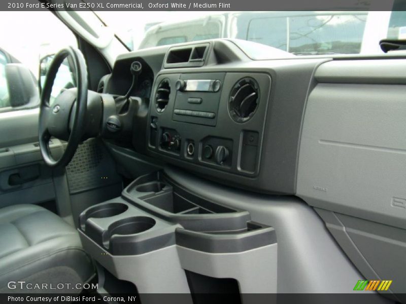 Oxford White / Medium Flint 2010 Ford E Series Van E250 XL Commericial