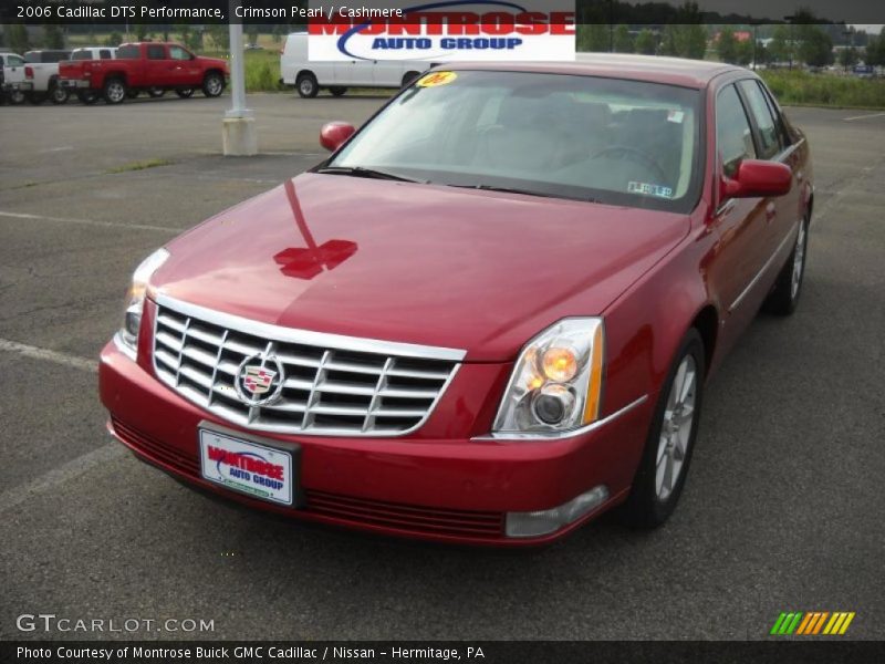 Crimson Pearl / Cashmere 2006 Cadillac DTS Performance