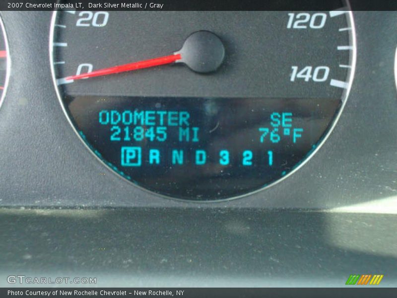 Dark Silver Metallic / Gray 2007 Chevrolet Impala LT
