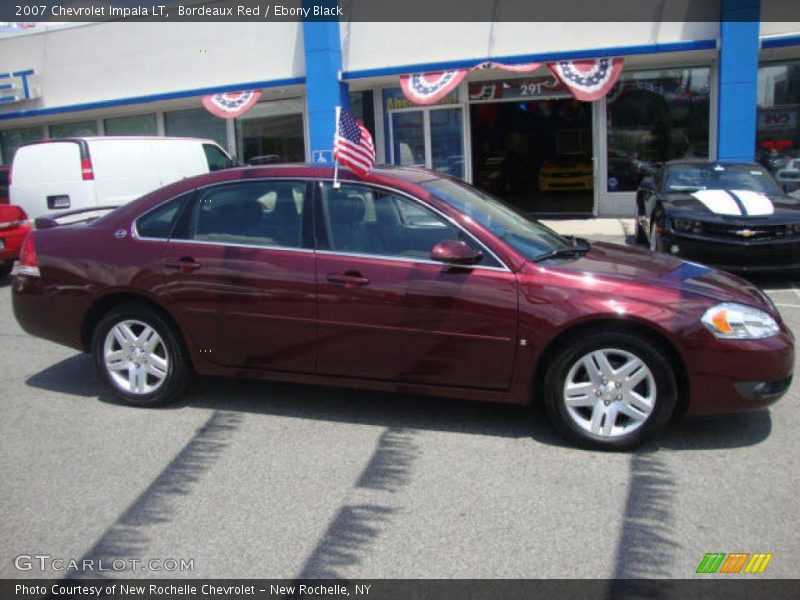 Bordeaux Red / Ebony Black 2007 Chevrolet Impala LT