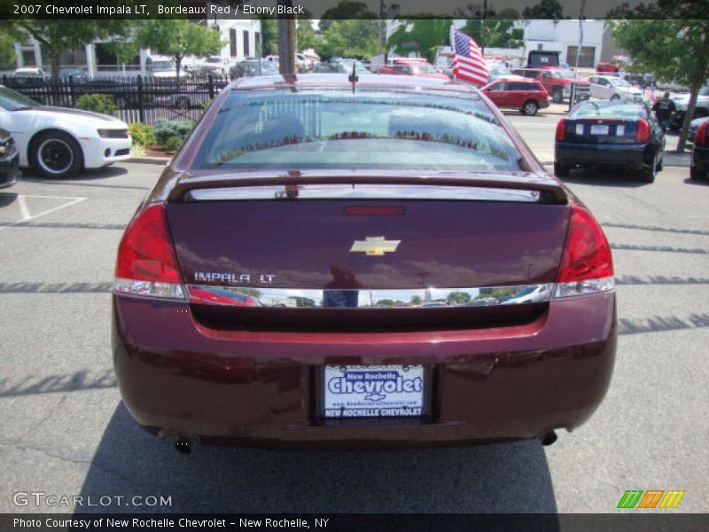 Bordeaux Red / Ebony Black 2007 Chevrolet Impala LT