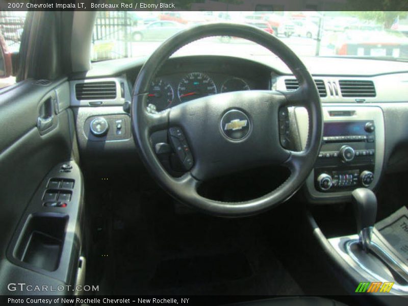Bordeaux Red / Ebony Black 2007 Chevrolet Impala LT