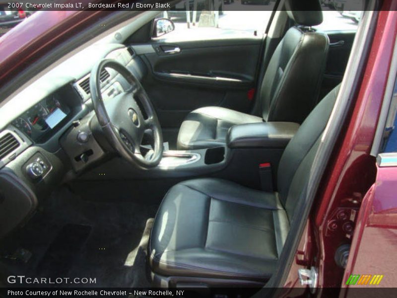 Bordeaux Red / Ebony Black 2007 Chevrolet Impala LT