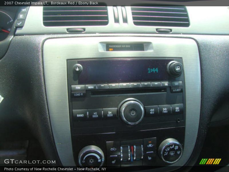 Bordeaux Red / Ebony Black 2007 Chevrolet Impala LT