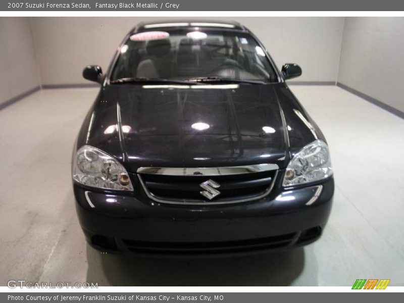Fantasy Black Metallic / Grey 2007 Suzuki Forenza Sedan