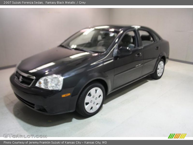 Fantasy Black Metallic / Grey 2007 Suzuki Forenza Sedan